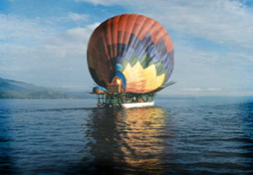 Old days ballooning on Tahoe